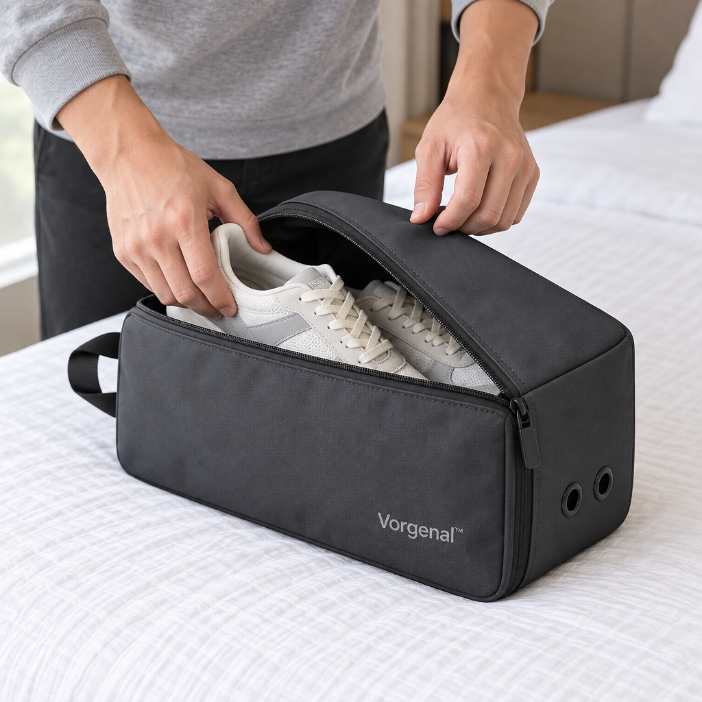 Vorqenal™ Waterproof Travel Shoe Bag image 4