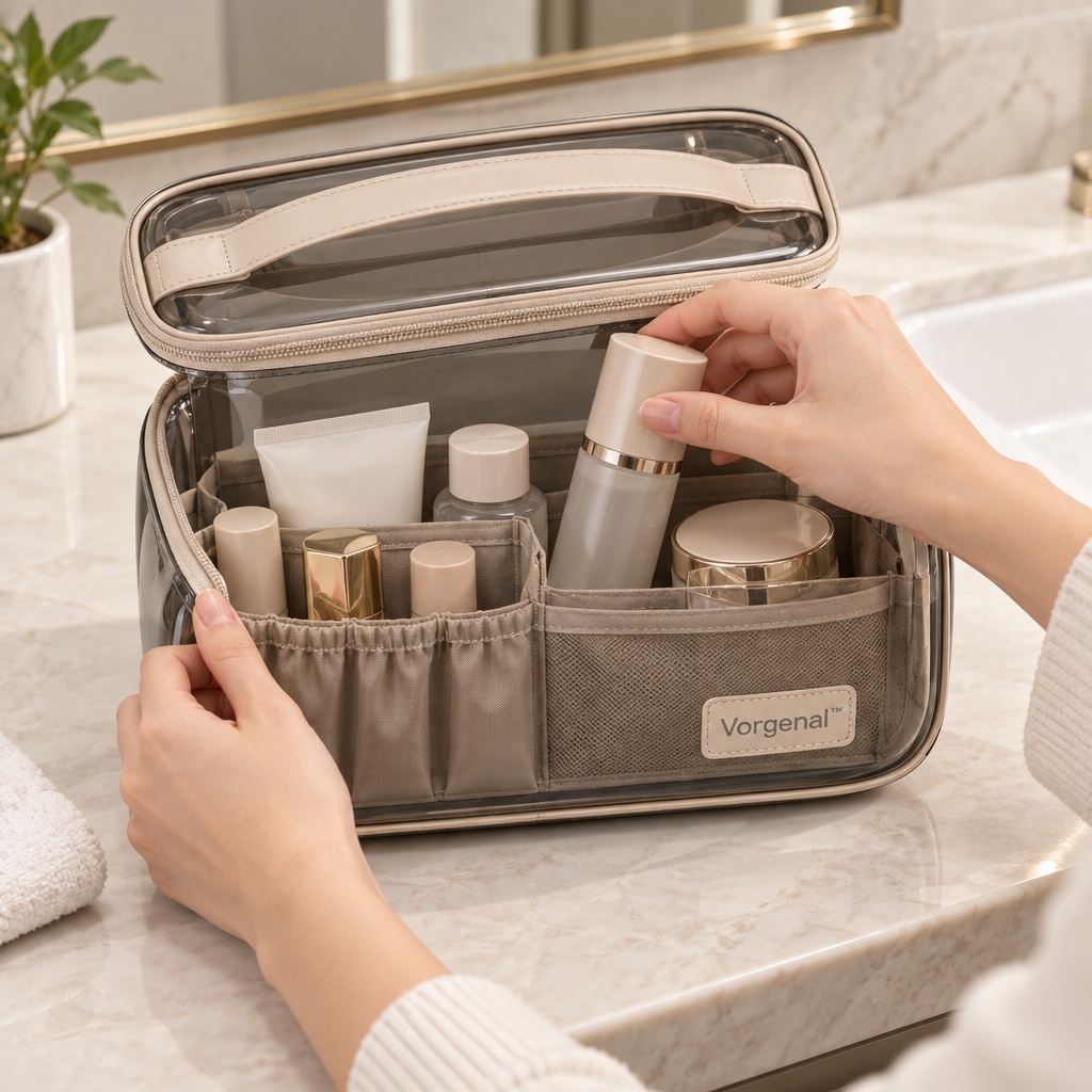 Vorqenal™ Waterproof Travel Cosmetic Bag image 4