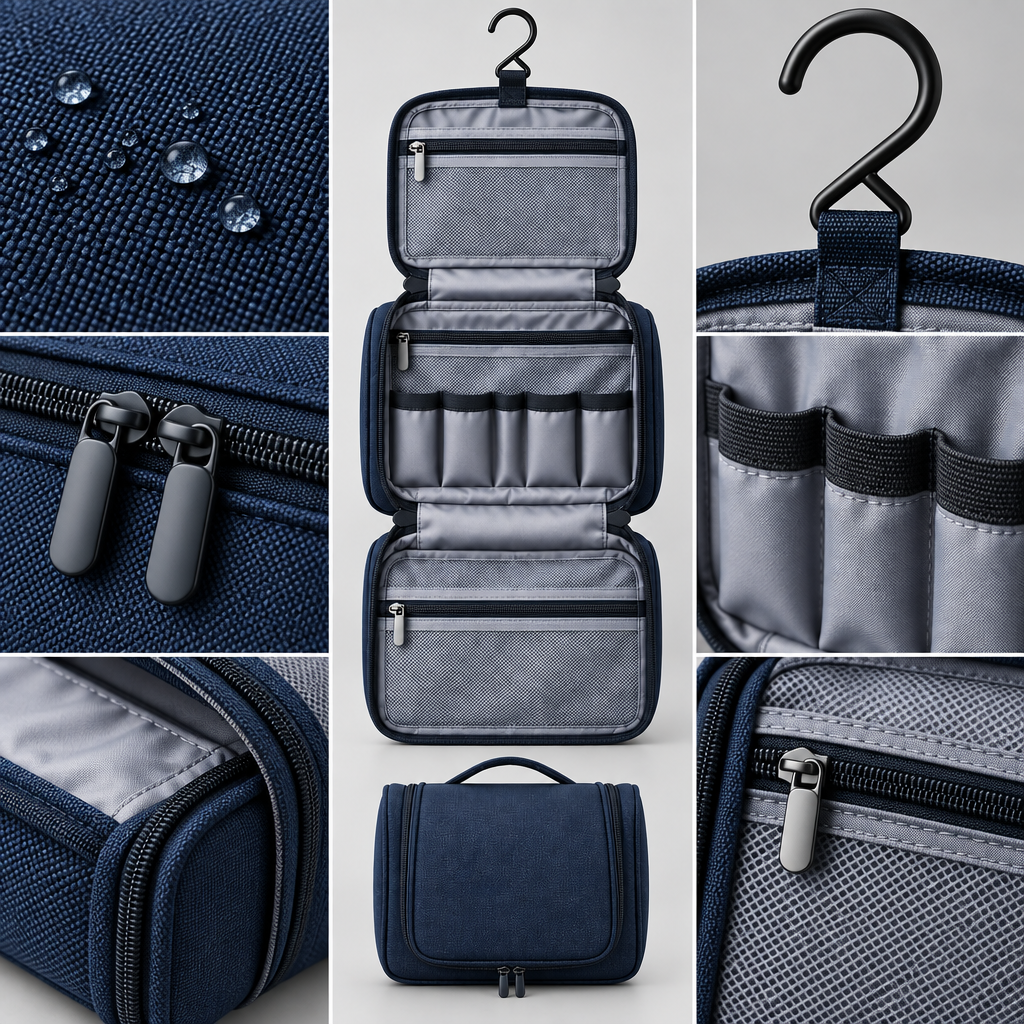 Vorqenal™ Multi-Layer Travel Wash Bag main image 06
