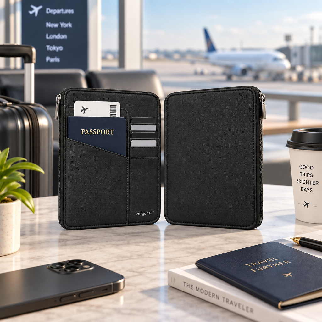 Vorqenal™ Multi-Function Travel Document Wallet main image 02