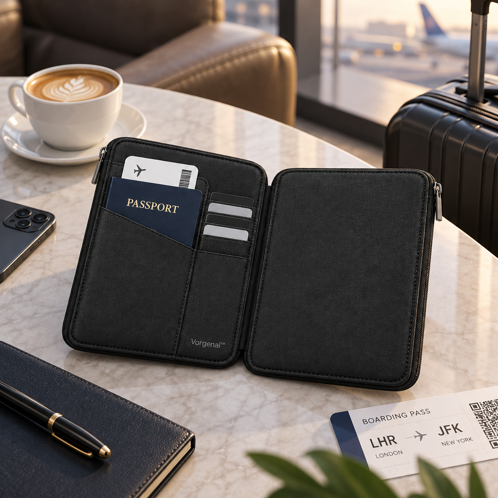 Vorqenal™ Multi-Function Travel Document Wallet image 5