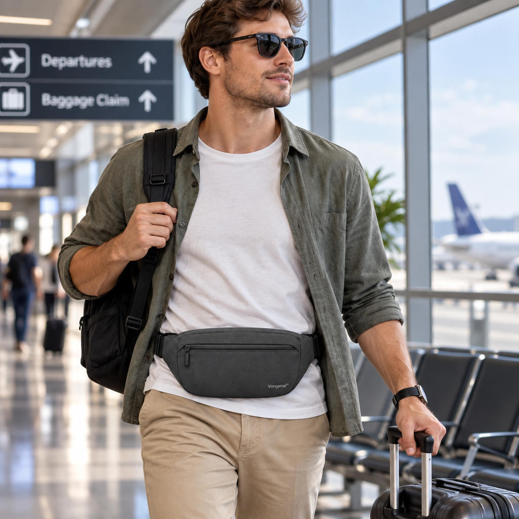 Vorqenal™ Anti-Theft Travel Waist Pack image 5