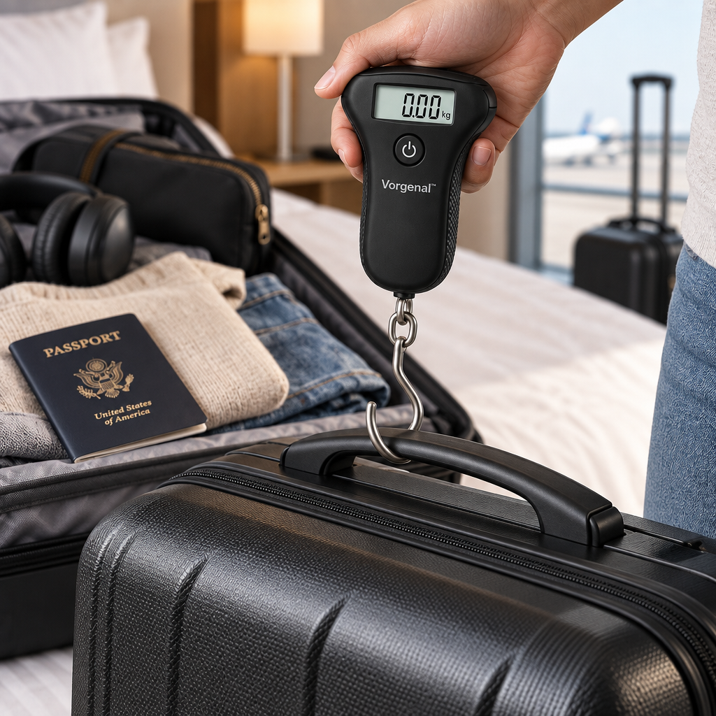 Vorqenal™ Portable Luggage Digital Scale main image 02