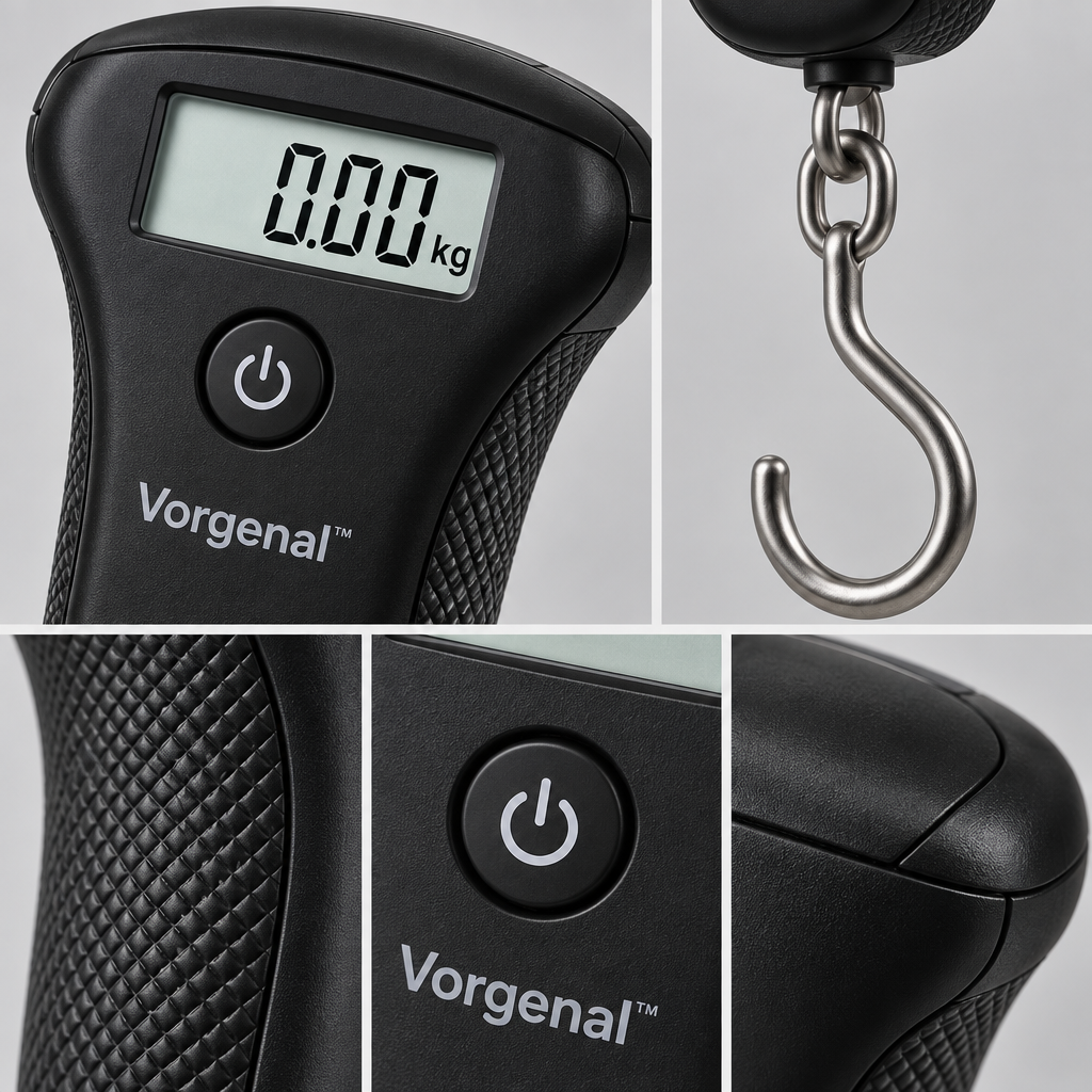 Vorqenal™ Portable Luggage Digital Scale image 3